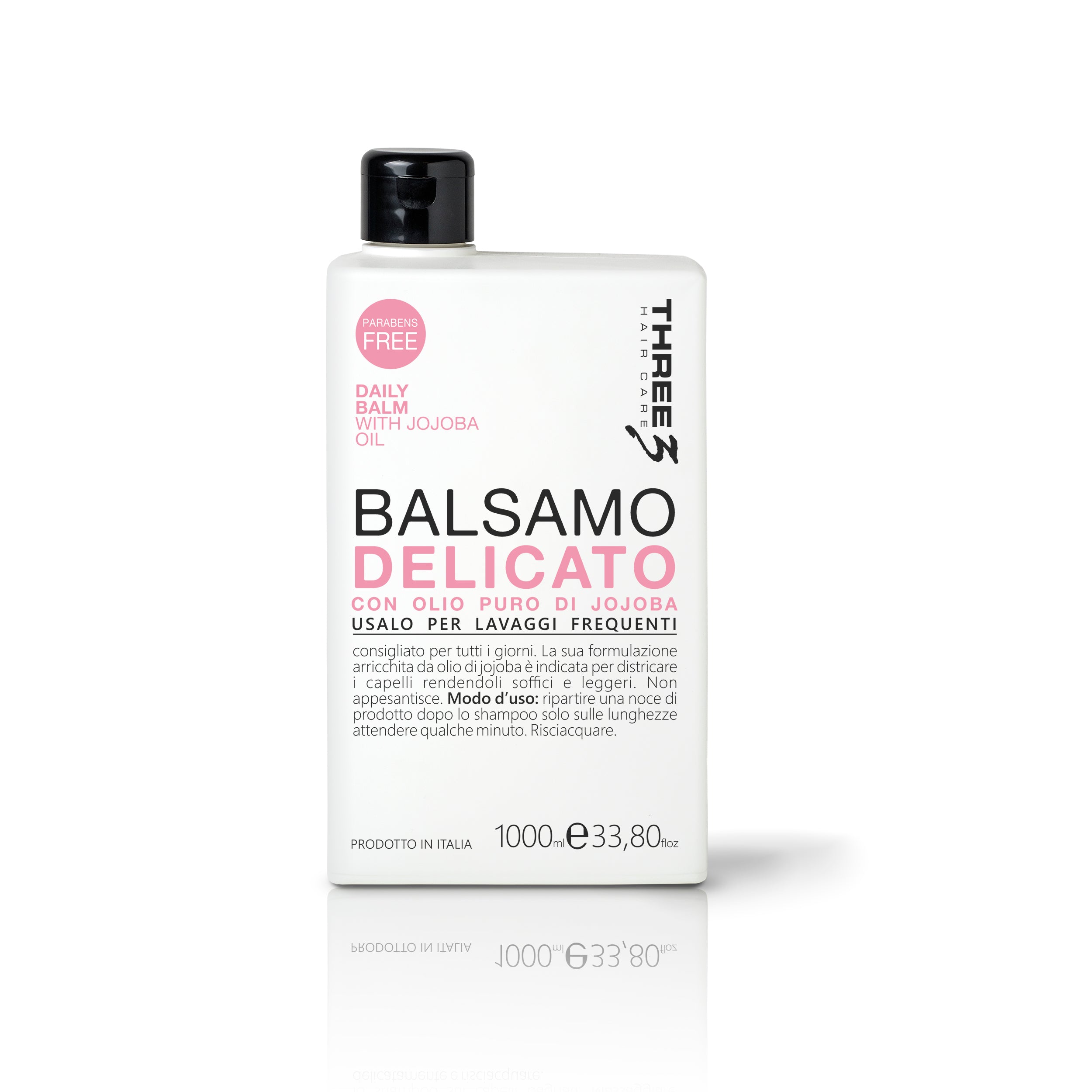 THREE Daily Hair Balm With Jojoba Oil Frequent Use 1000ml