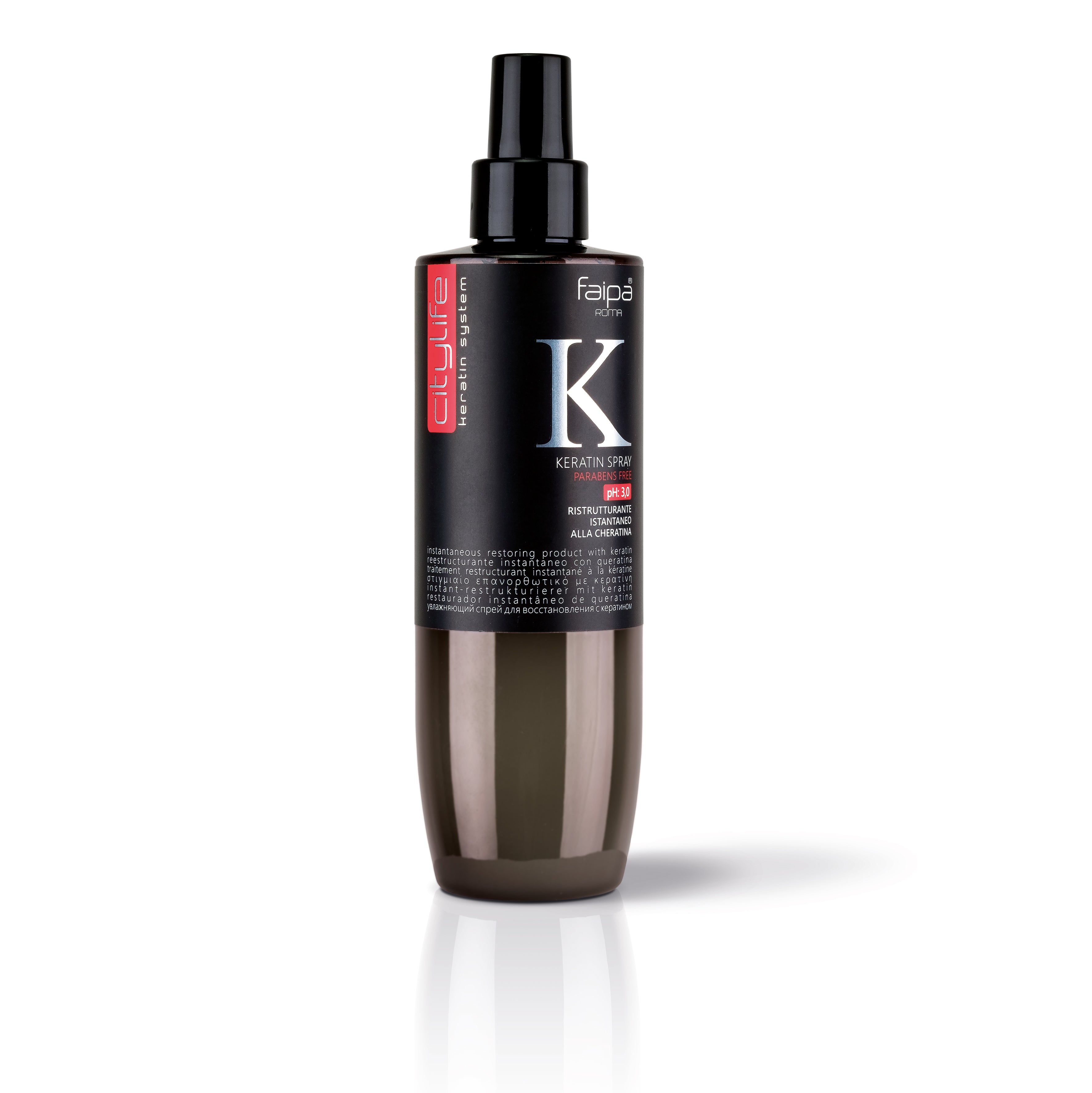 CITYLIFE Leave In Instantaneous Restoring Product With Keratin Hair Spray 250ml