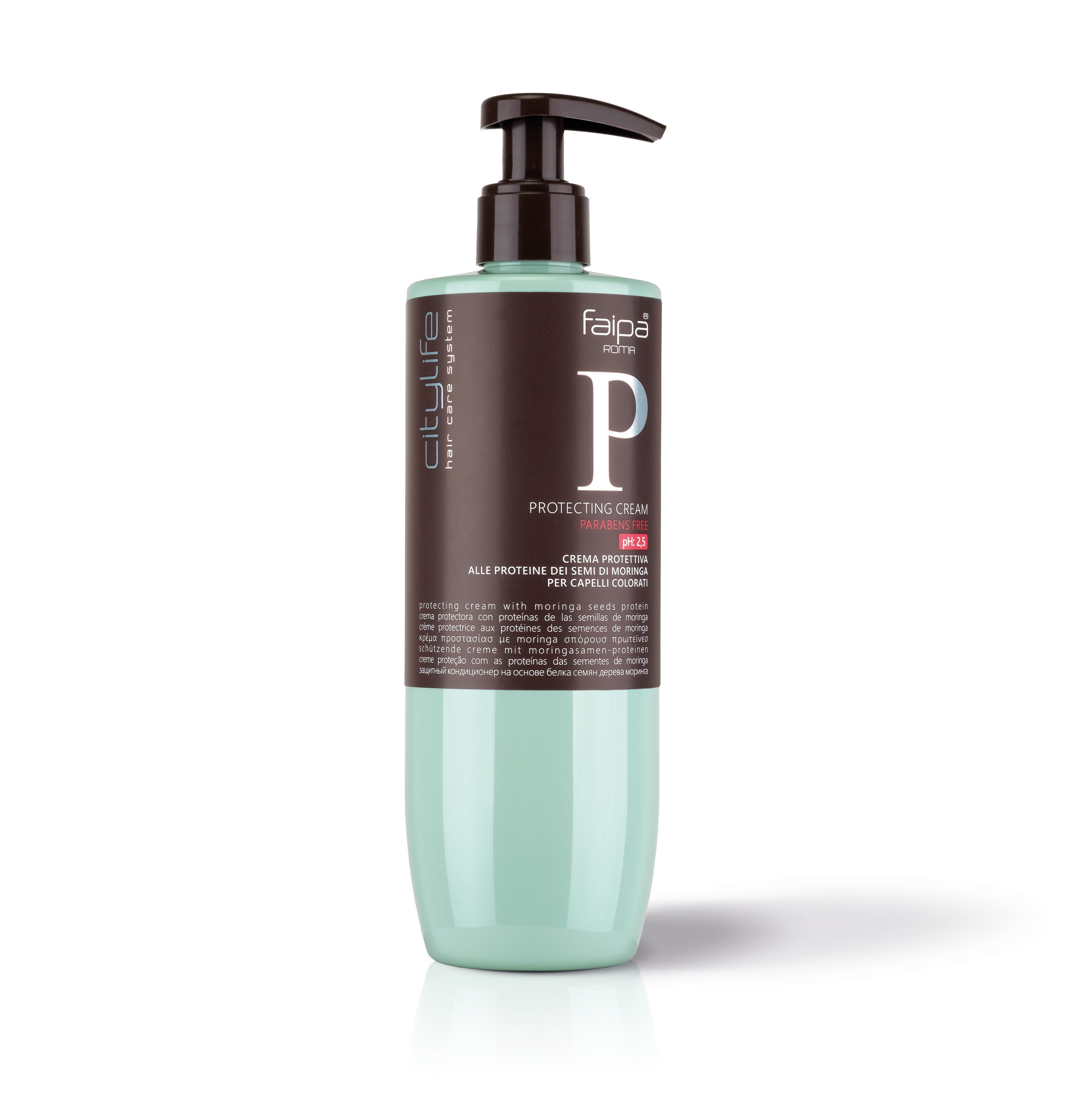 CITYLIFE Protecting Hair Cream With Moringa Seeds Proteins For Colored Hair 400ml