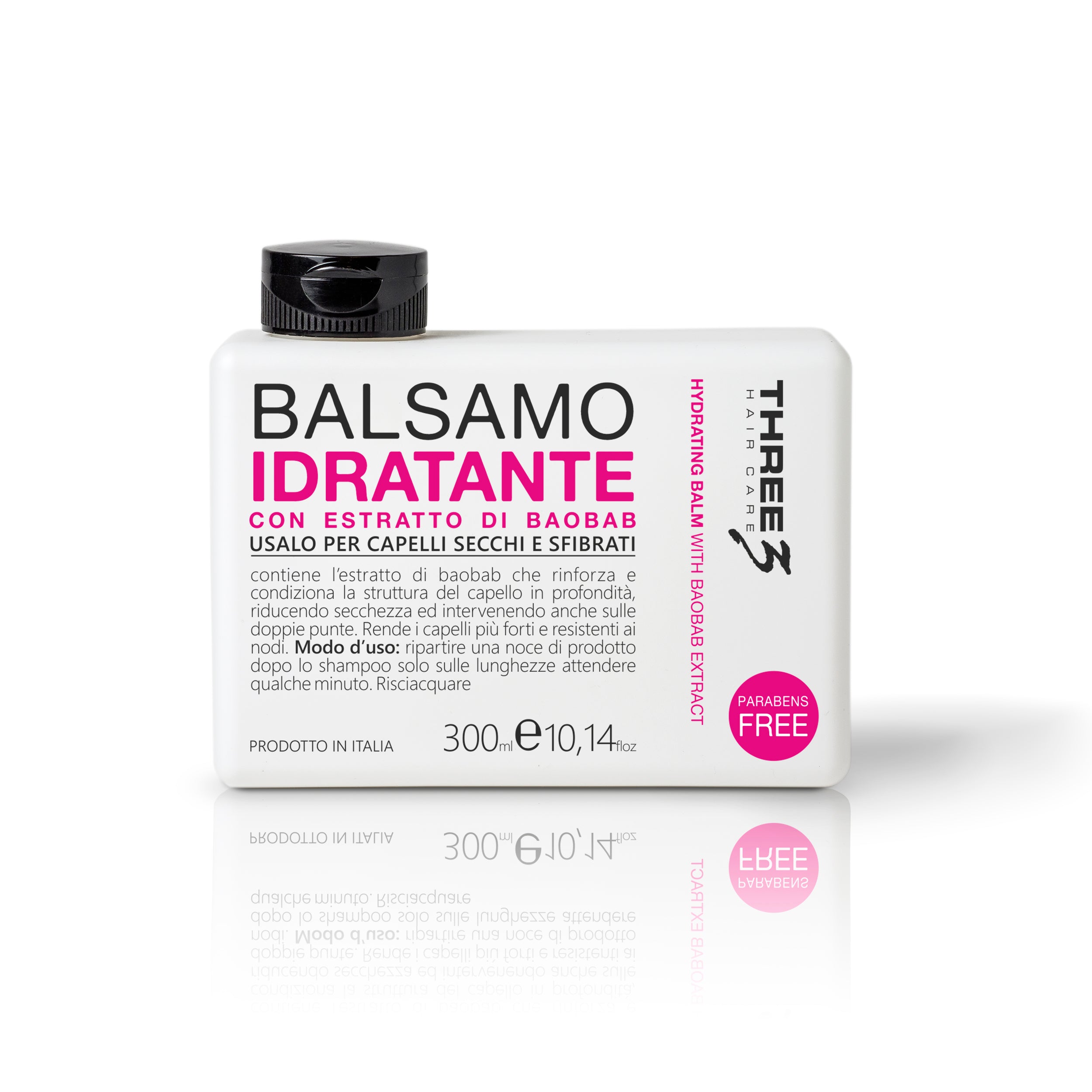 THREE Hair Hydrating Balm With Baobab Extract 300ml