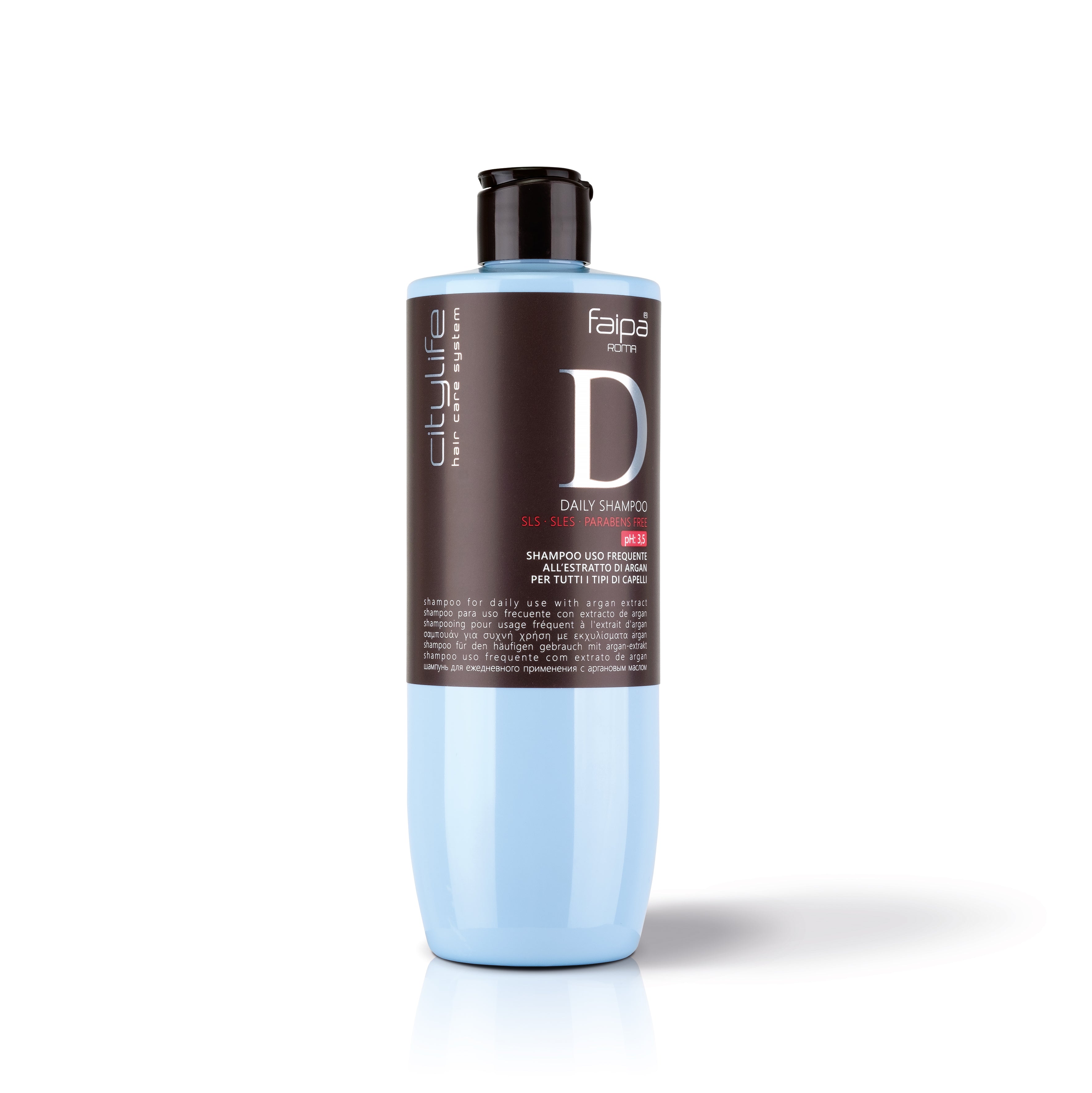 CITYLIFE Hair Shampoo For Daily Use With Argan Extract For Any Hair Type 400ml
