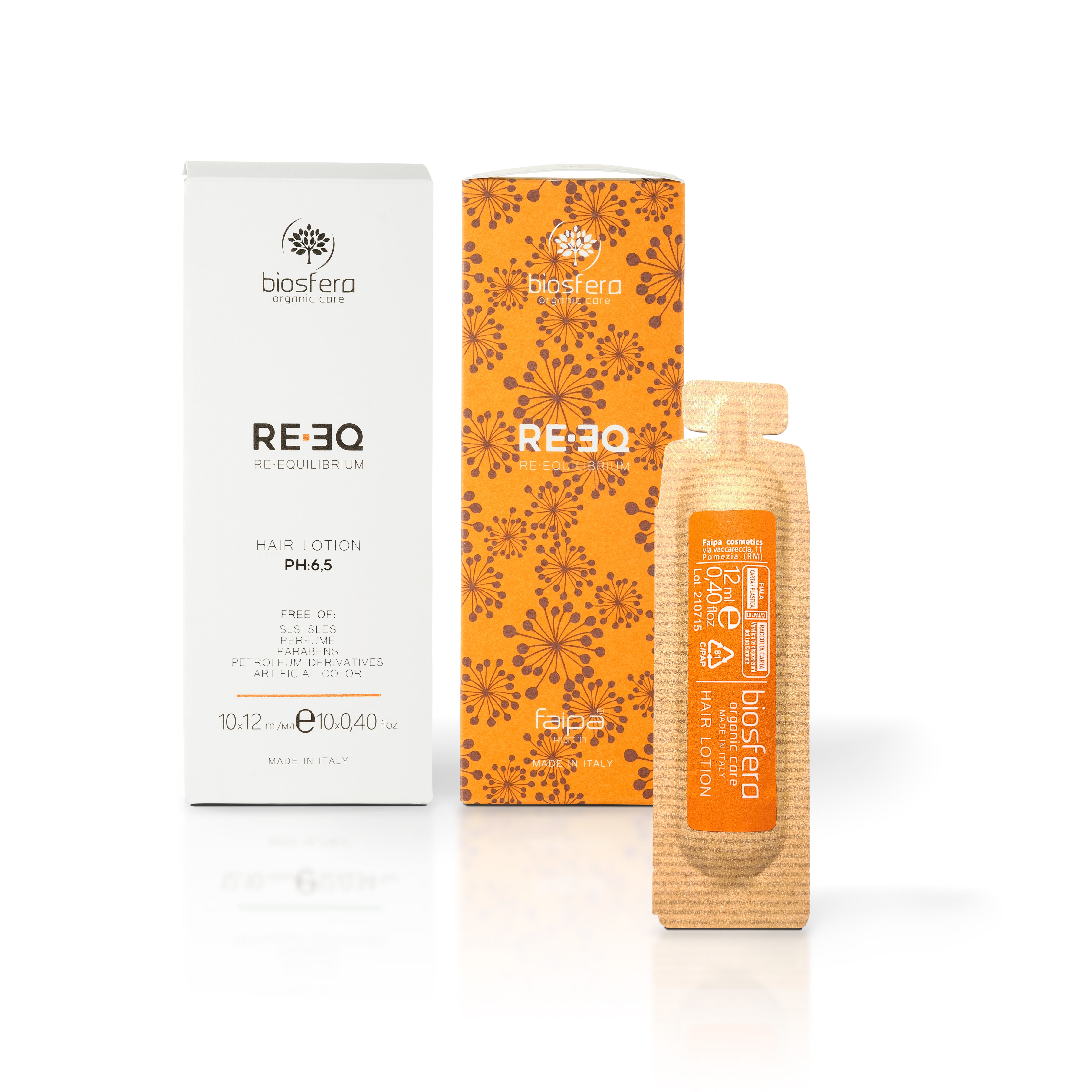 BIOSFERA Energizing Hair Lotion With Essential Oils Of Eucalyptus And Cinnamon 10x12ml