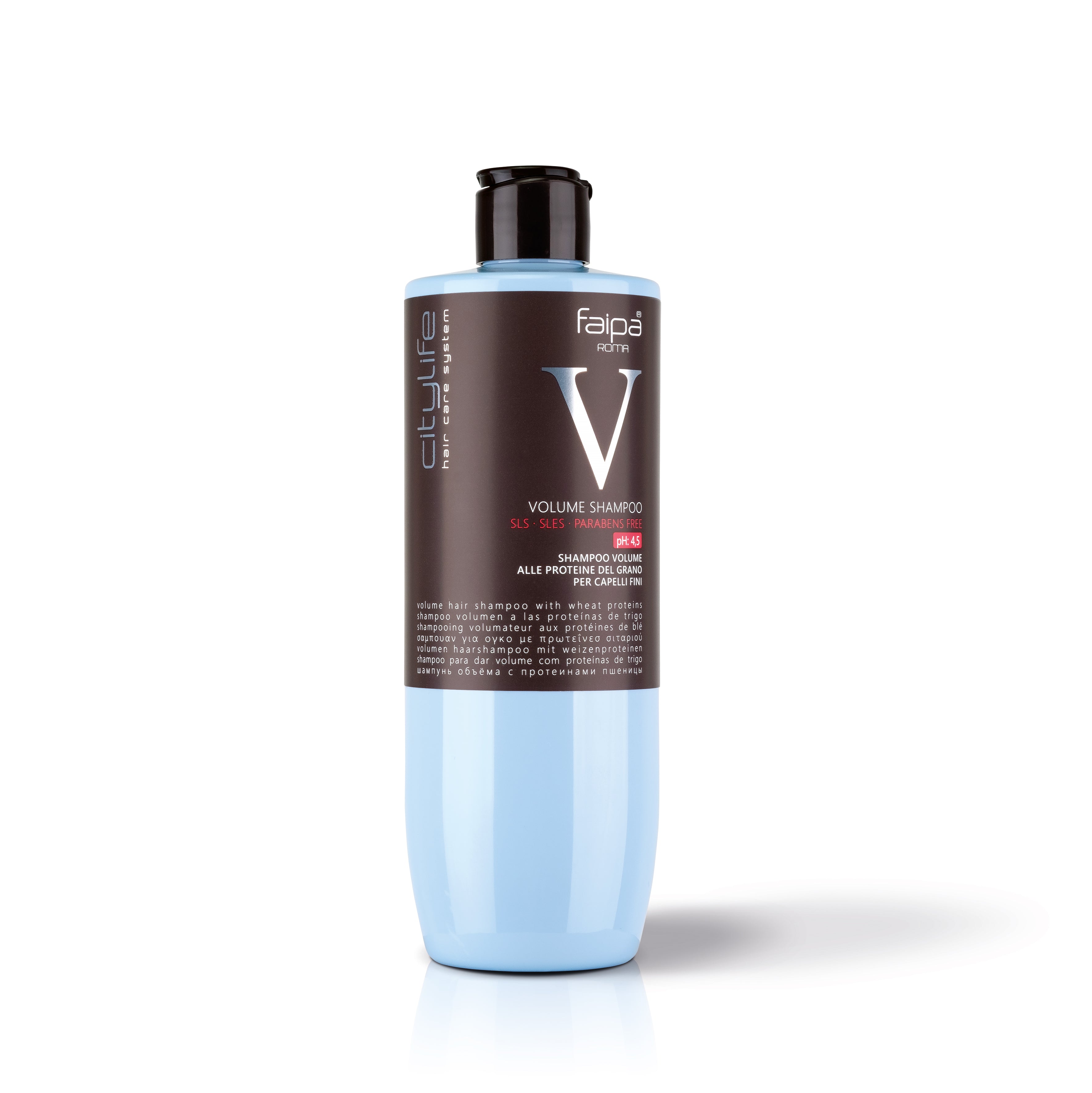 CITYLIFE Volume Hair Shampoo With Wheat Proteins For Fine Hair 400ml