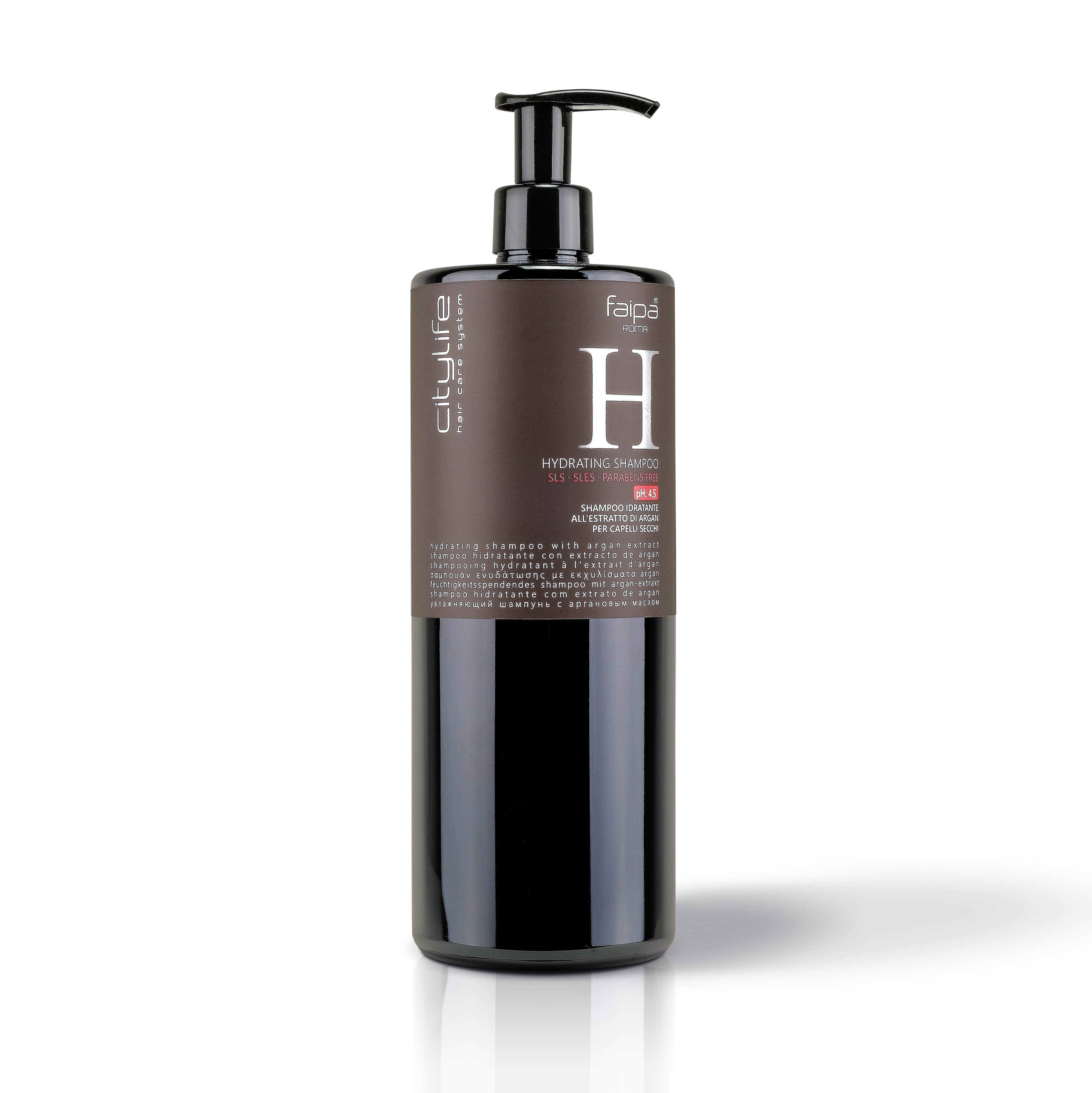 CITYLIFE Hydrating Hair Shampoo With Argan Extract For Dry Hair 1000ml