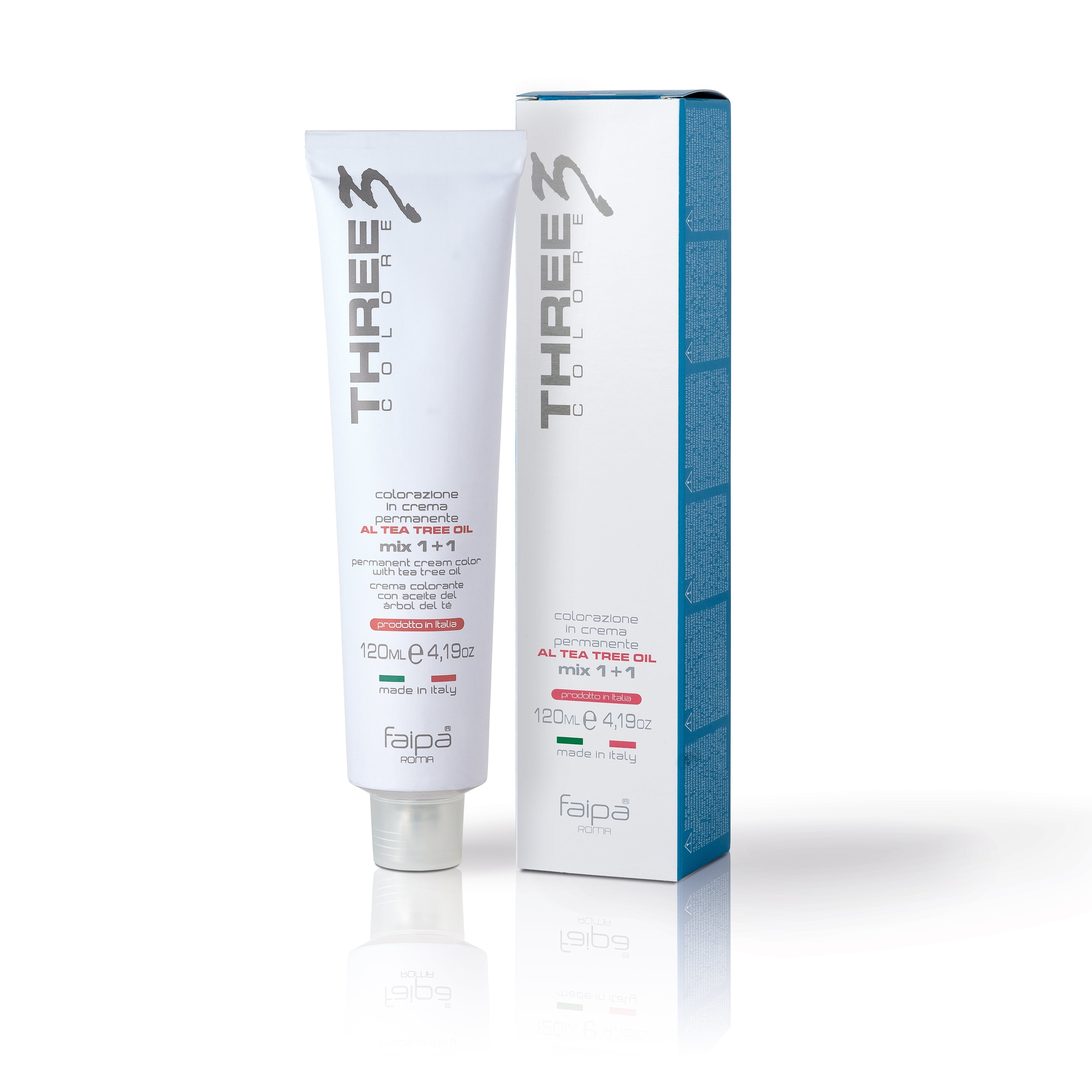 Three Professional Hair Colour Cream 120ml