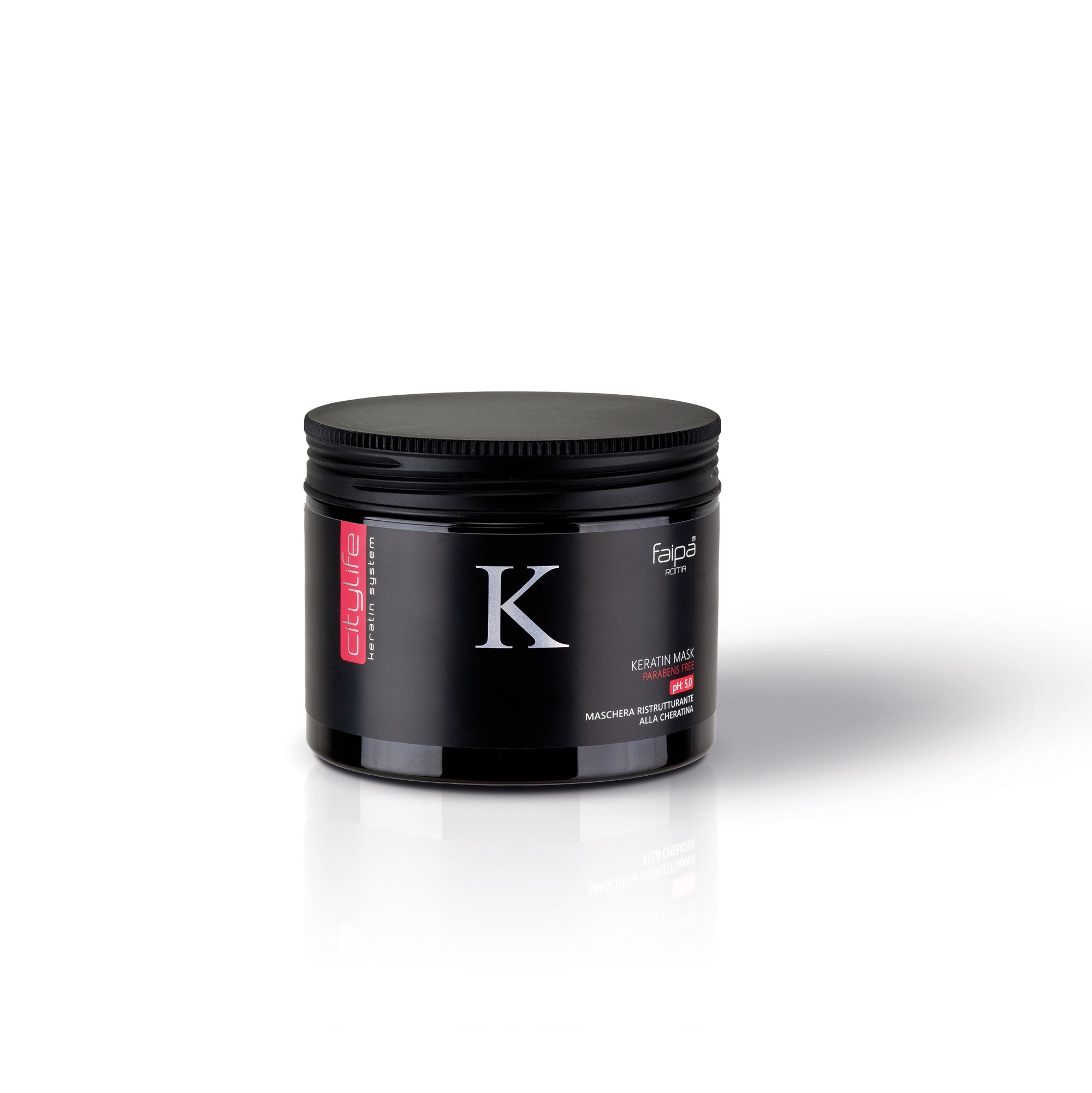 CITYLIFE Restoring Keratin Hair Mask with Acadamia, Argan and Olive Oils 500ml