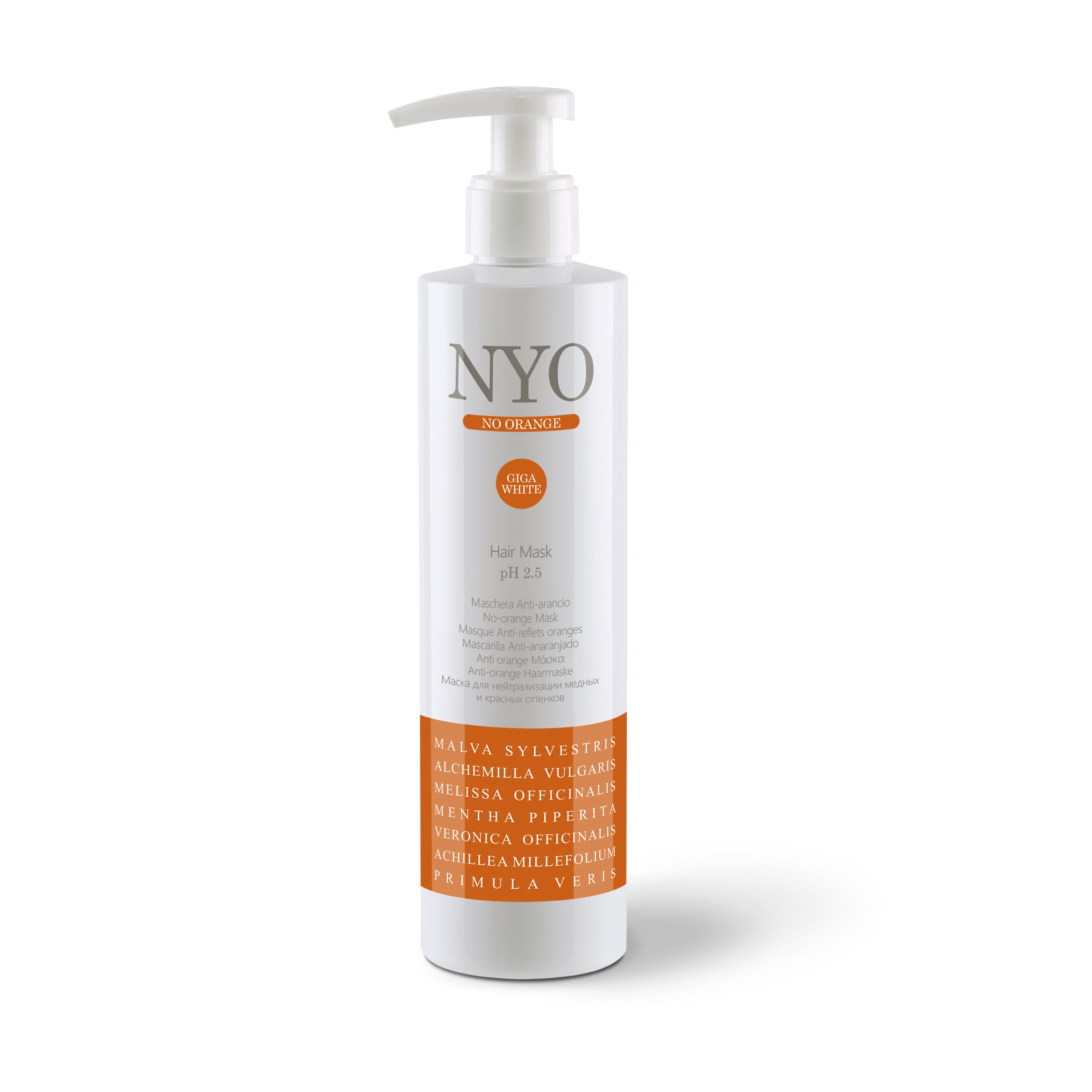 NYO No-Orange Hair Mask With Vegetal Whitener Extract 300ml