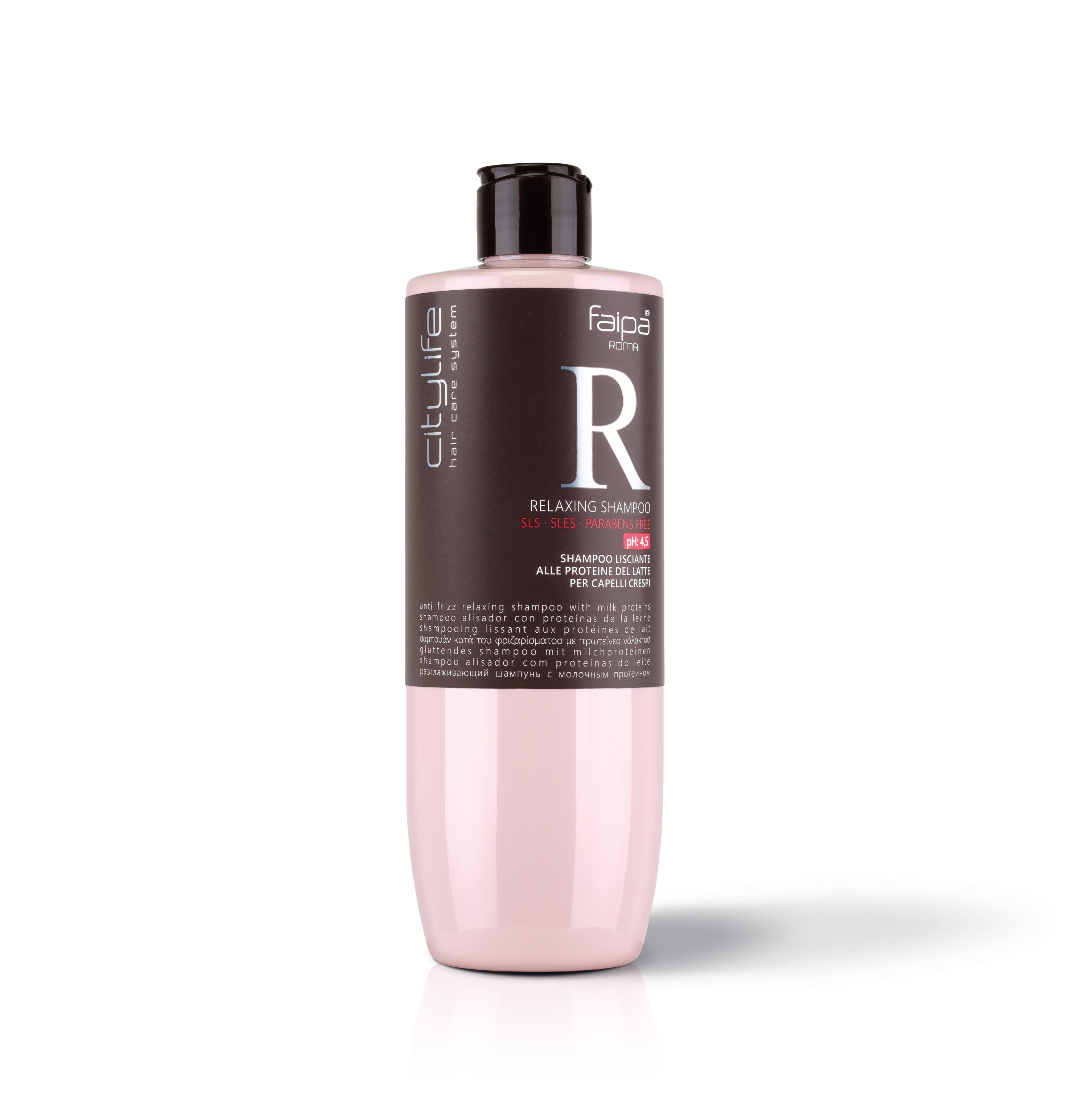 CITYLIFE Anti Frizz Relaxing Hair Shampoo With Milk Proteins 400ml