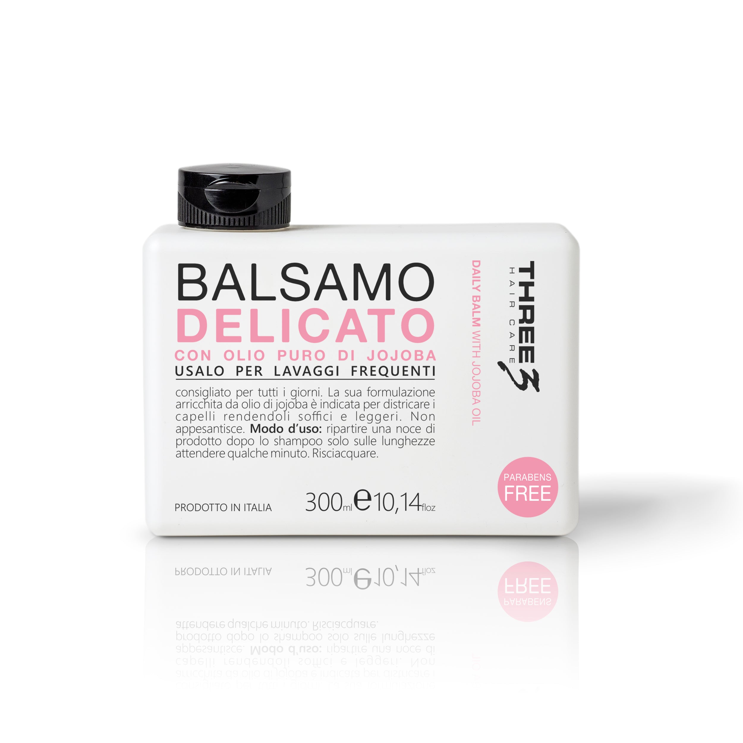 THREE Daily Hair Balm With Jojoba Oil Frequent Use 300ml