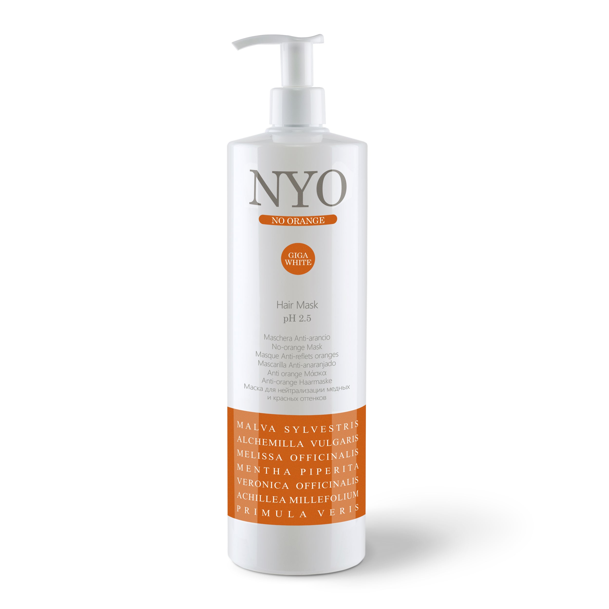 NYO No-Orange Hair Mask With Vegetal Whitener Extract 1000ml