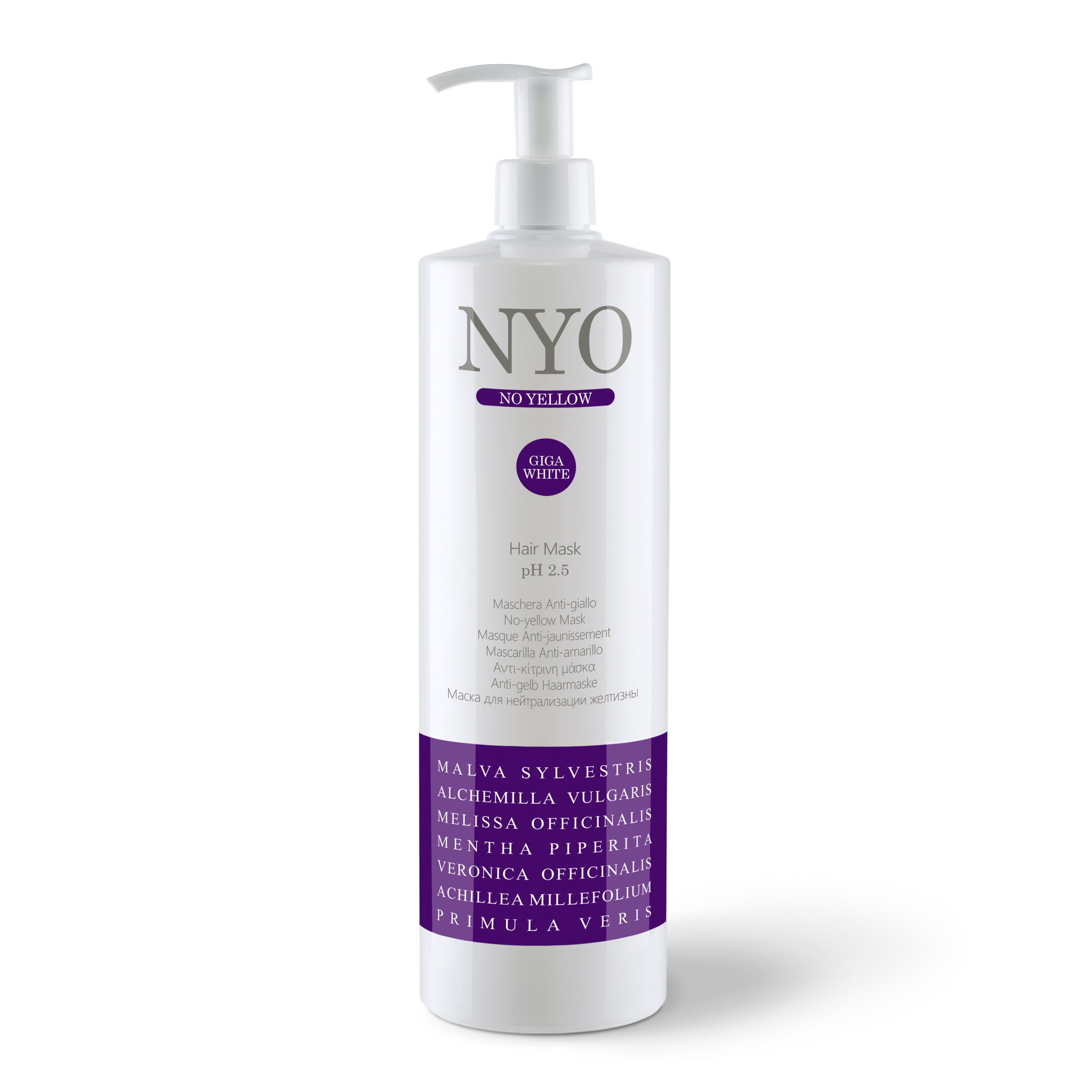 NYO No-Yellow Hair Mask With Vegetal Whitener Extract 1000ml
