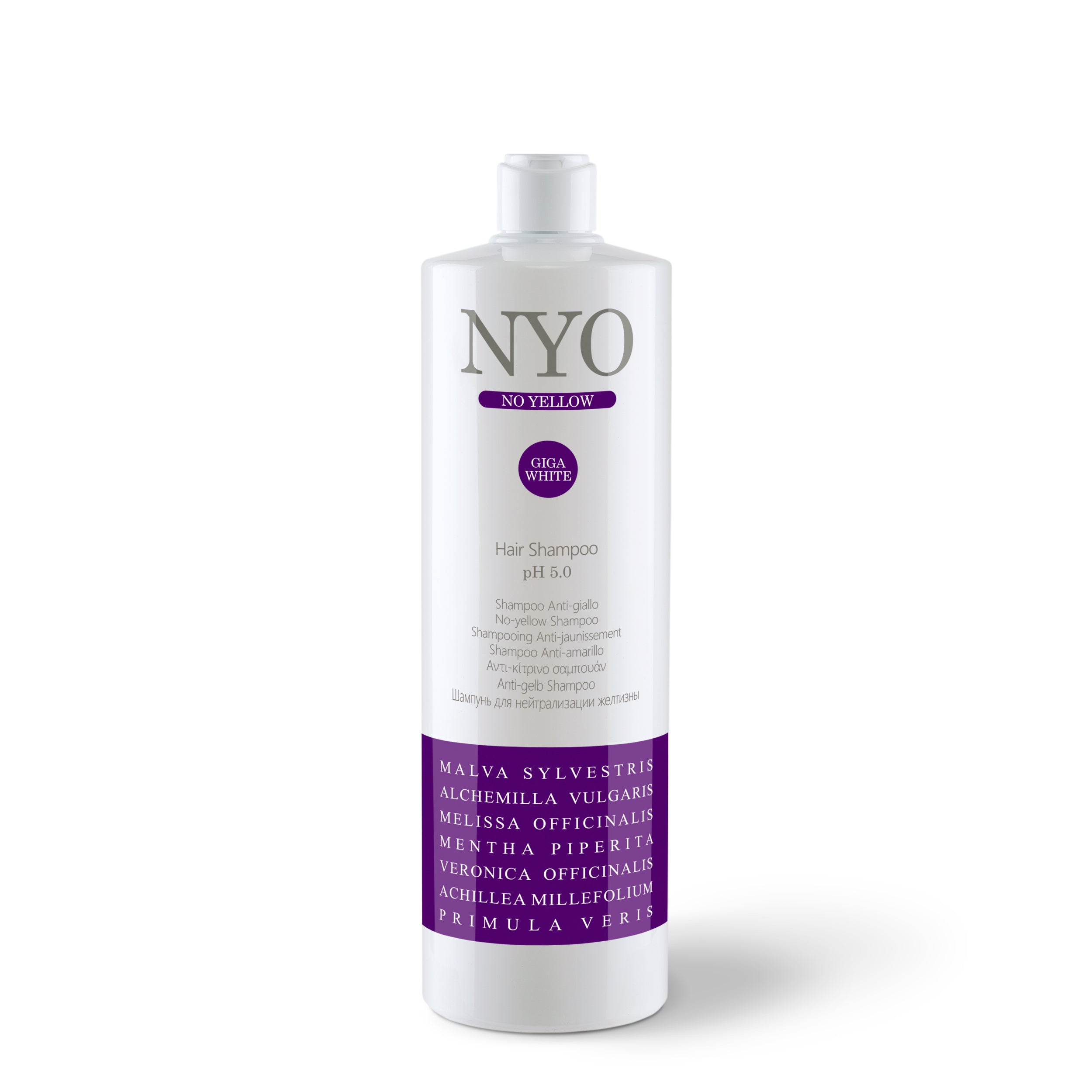 NYO No-Yellow Hair Shampoo With Vegetal Whitener Extract 1000ml
